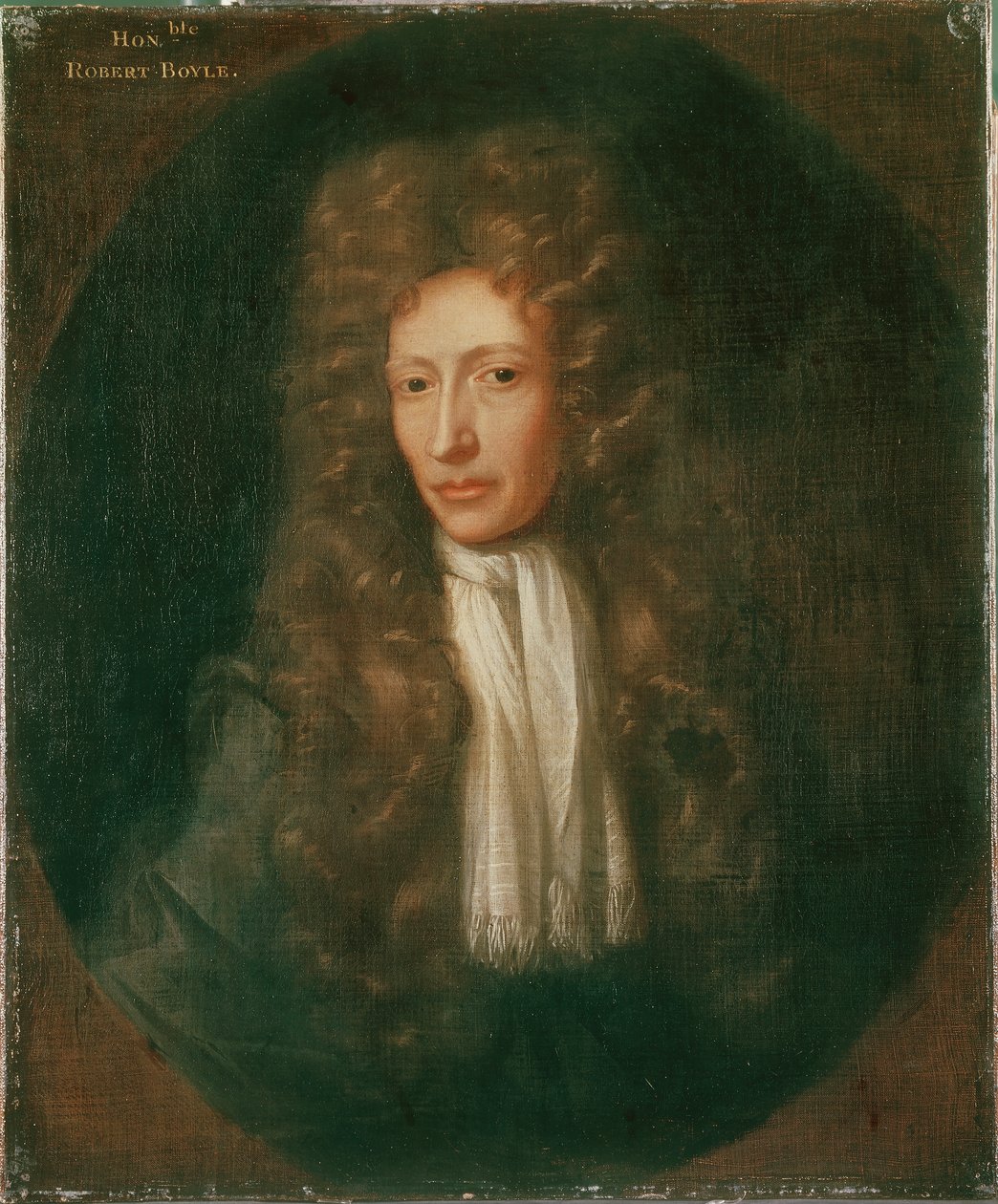 Portrait of Robert Boyle by Johannes (after) Kerseboom