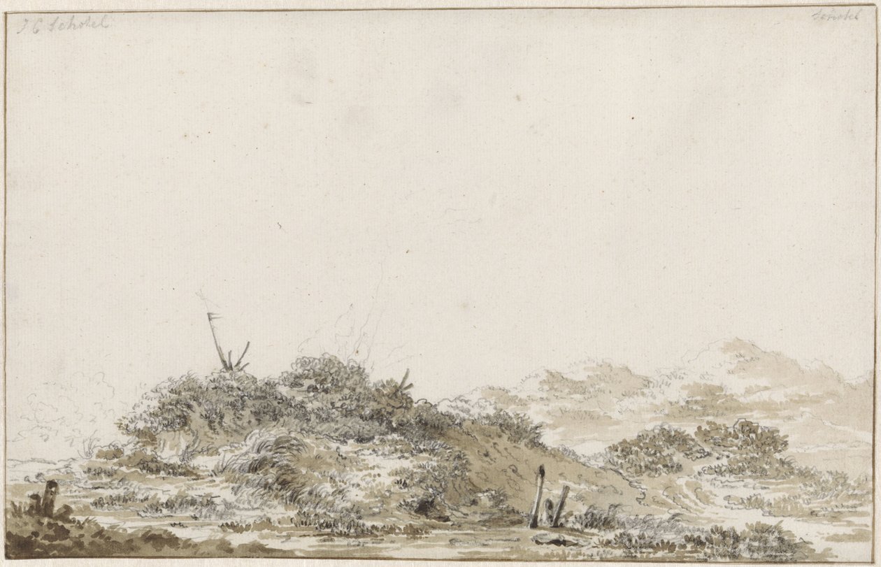 Dune Landscape by Johannes Christiaan Schotel