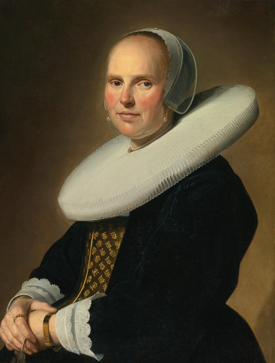 Portrait of a Lady by Johannes Cornelisz Verspronck