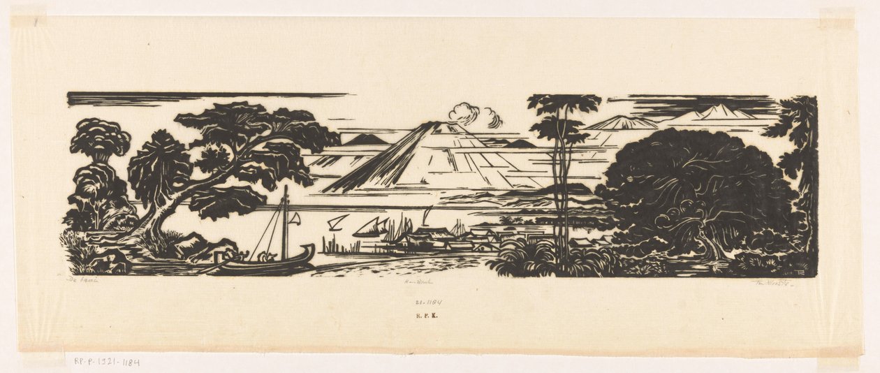 The Bay by Johannes Frederik Engelbert ten Klooster (signed by artist)
