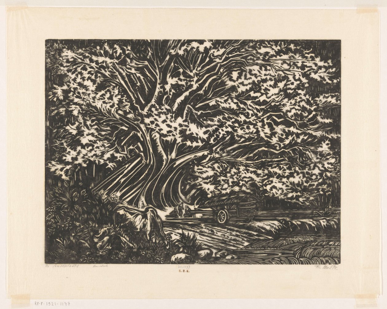 The Resting Place by Johannes Frederik Engelbert ten Klooster (signed by artist)
