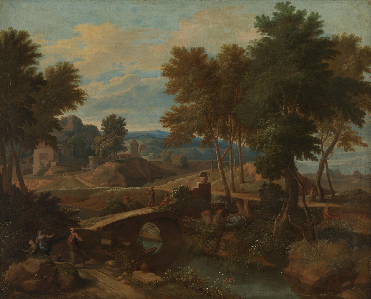 Ideal Landscape of Italian Character by Johannes Glauber