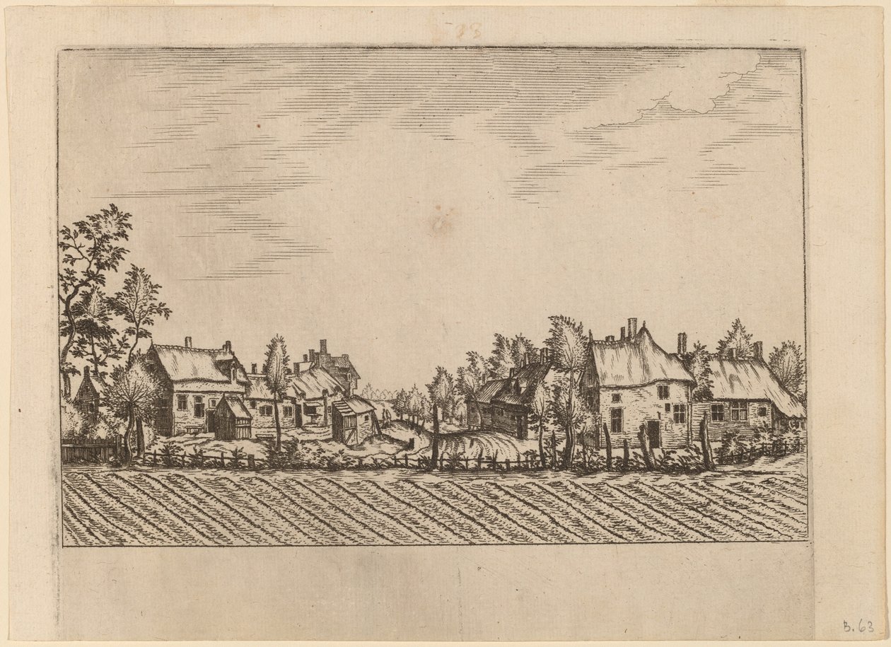 Farms by Johannes van Doetechum, the Elder and Lucas