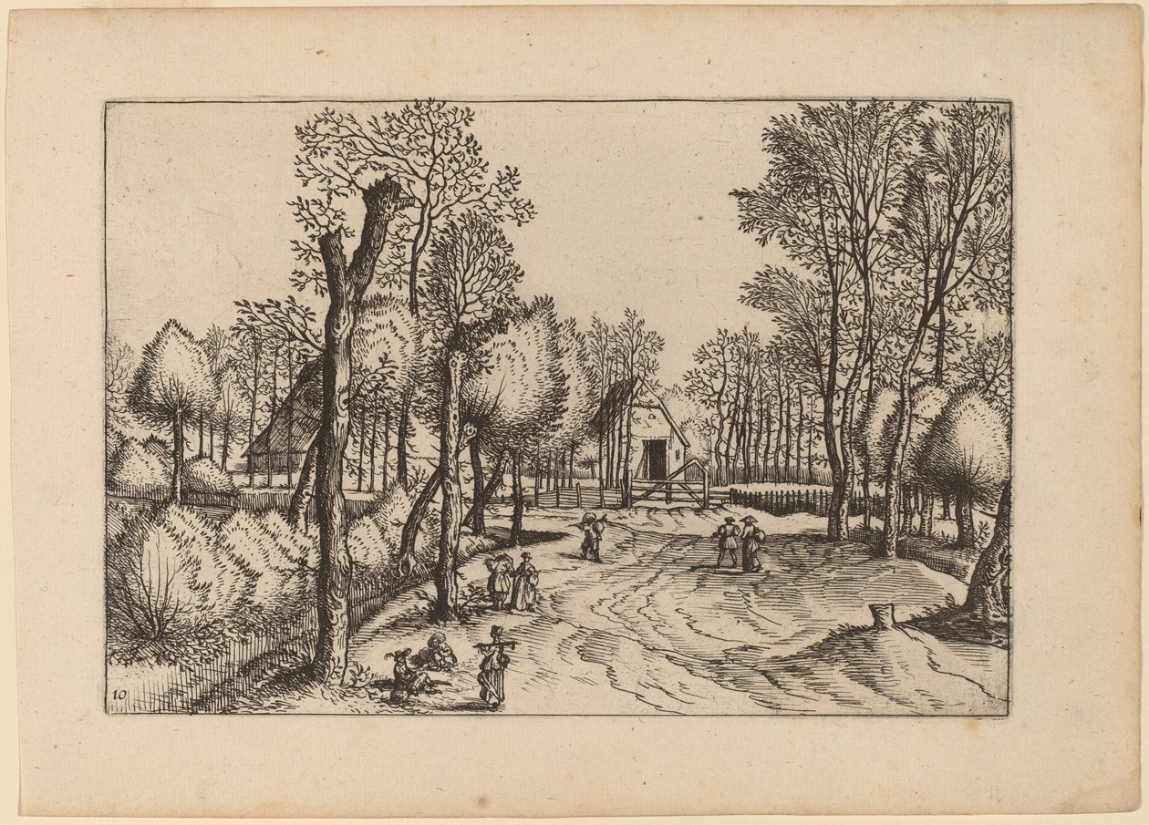 Farms by Johannes van Doetechum, the Elder and Lucas