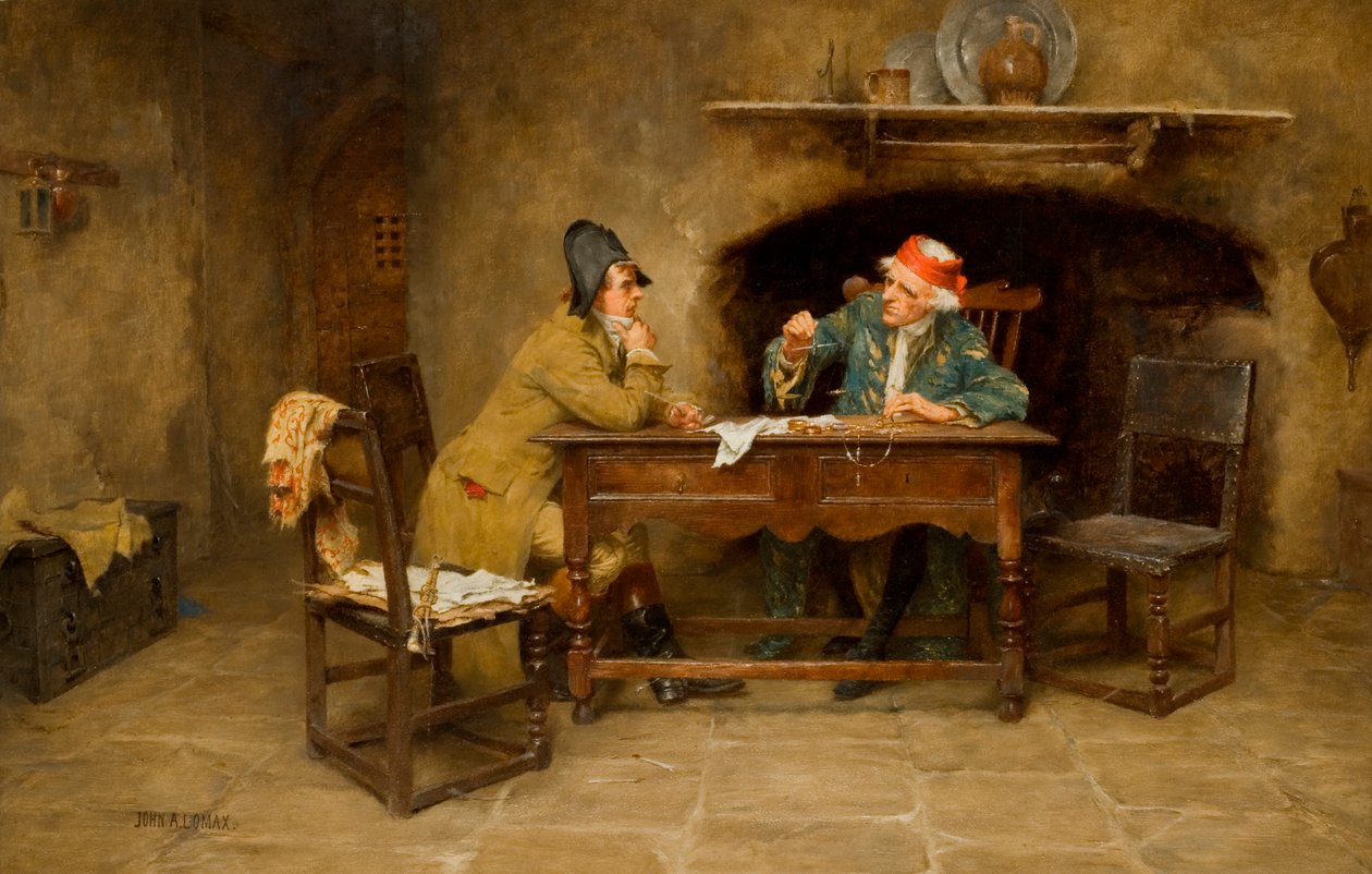 The Moneylender by John Arthur Lomax: Buy fine art print