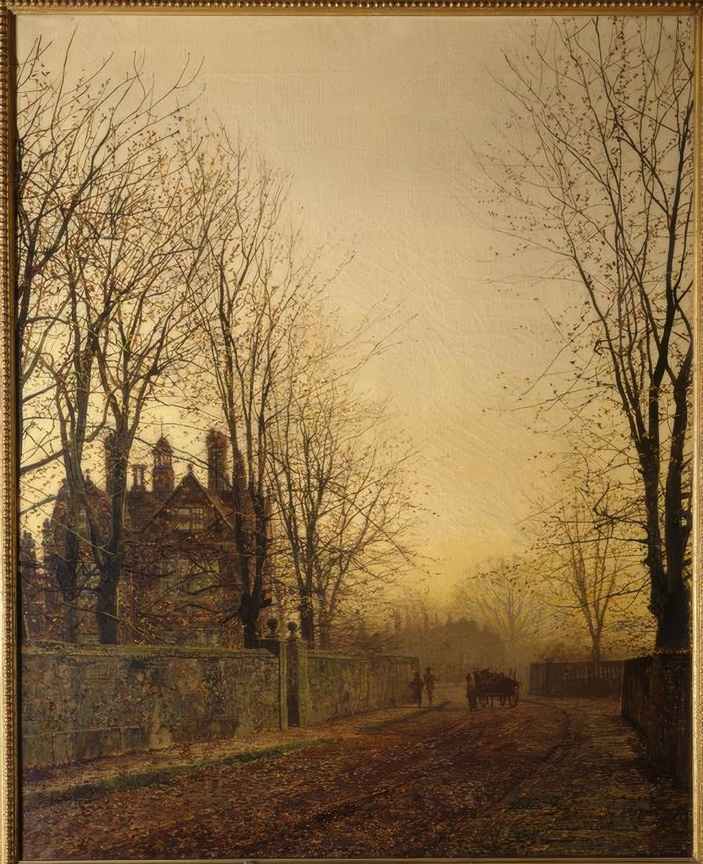The Last Load by John Atkinson Grimshaw: Fine art print