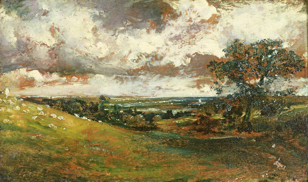 Coastal Scene von John Constable: hochwertiger Kunstdruck