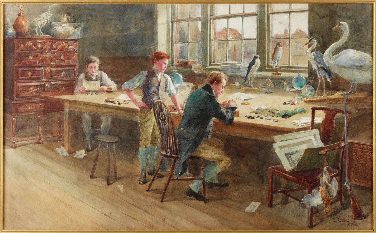 The Master Engraver, 1896 by John W. Eyres