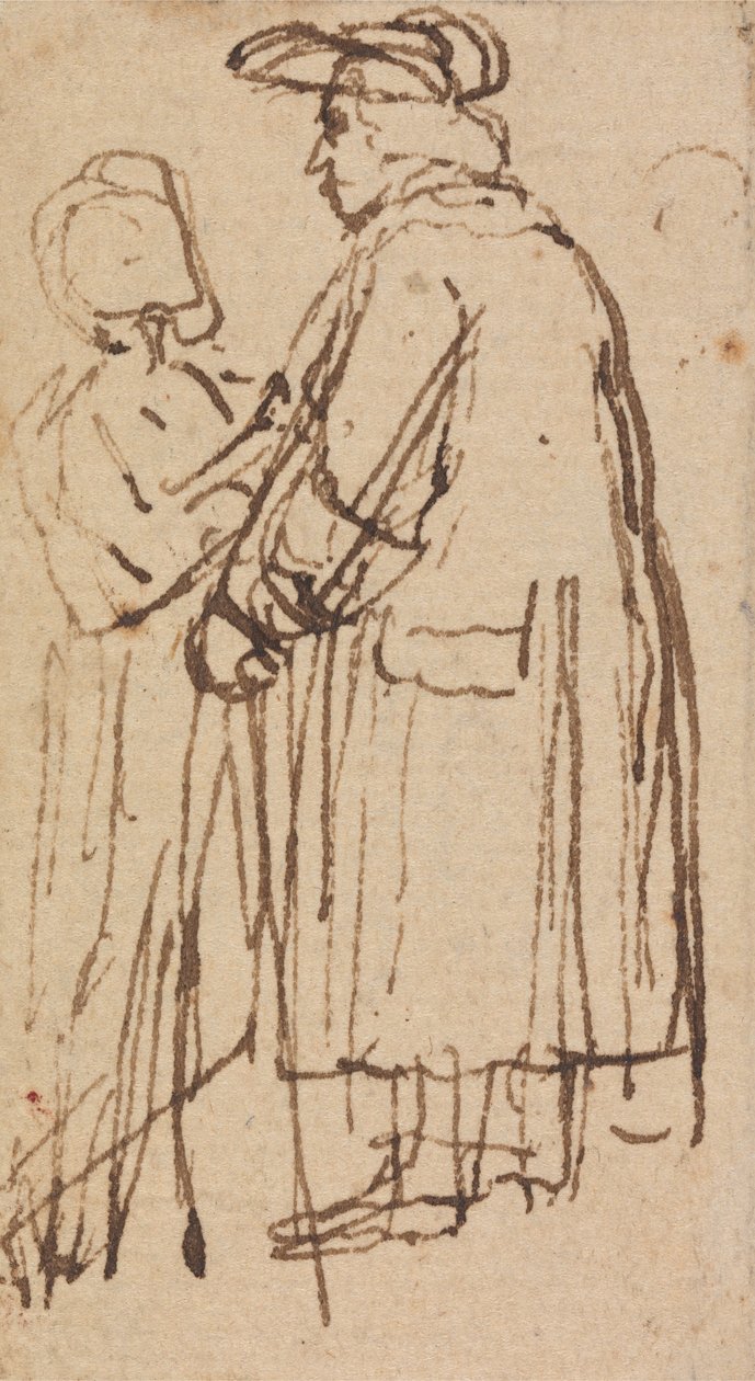 Study of a Gentleman, Called Dr. Johnson by John Flaxman