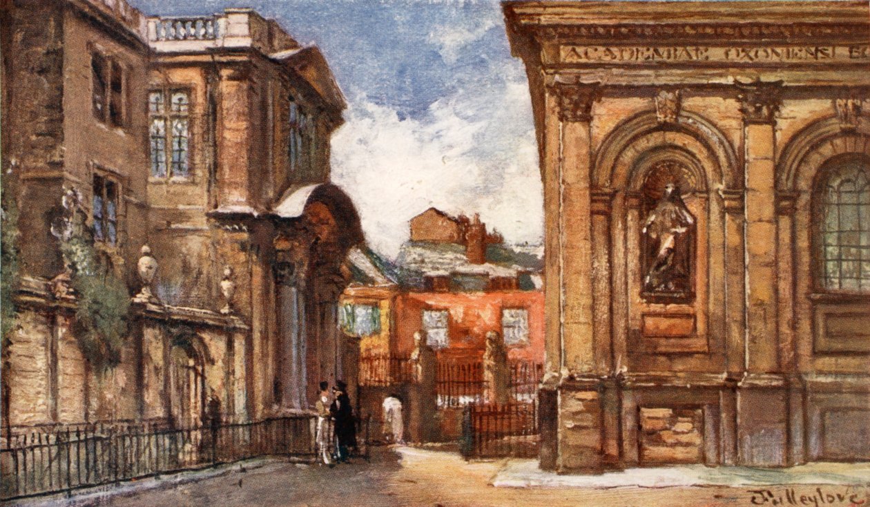 The Old Ashmolean Museum and Sheldonian Theatre