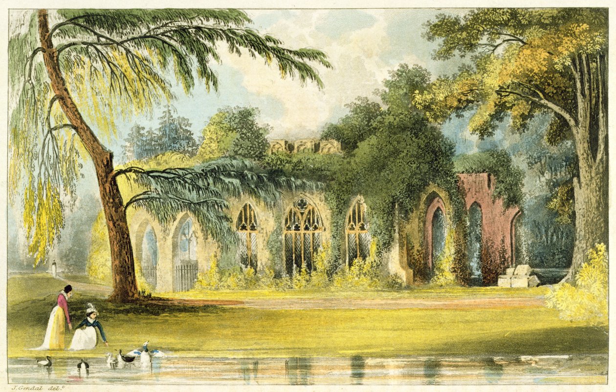 The Ruins, Frogmore by John Gendall
