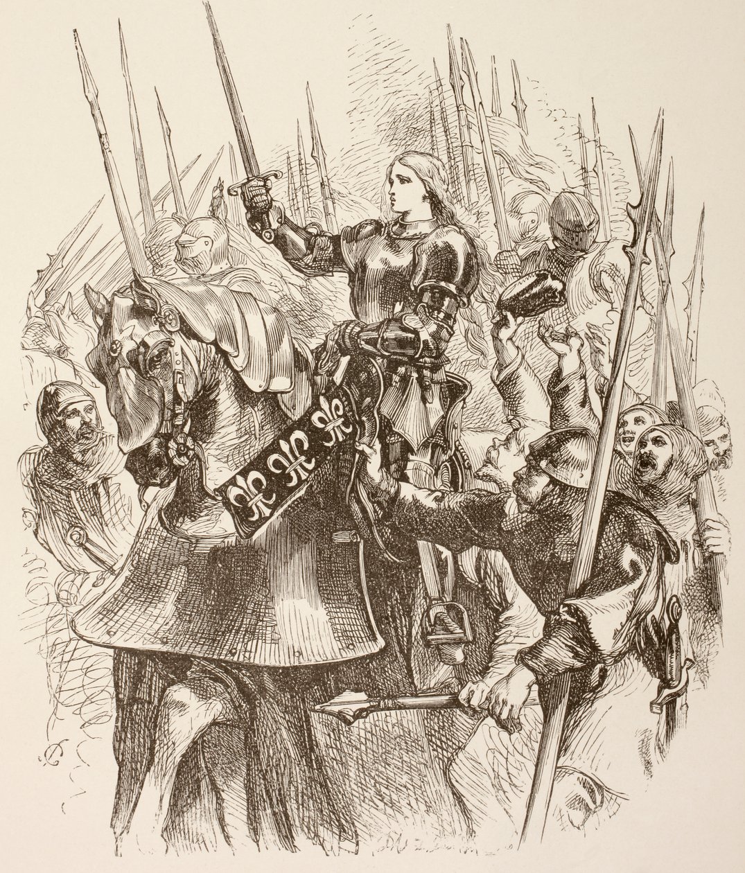 Joan of Arc, 1890 by John Gilbert