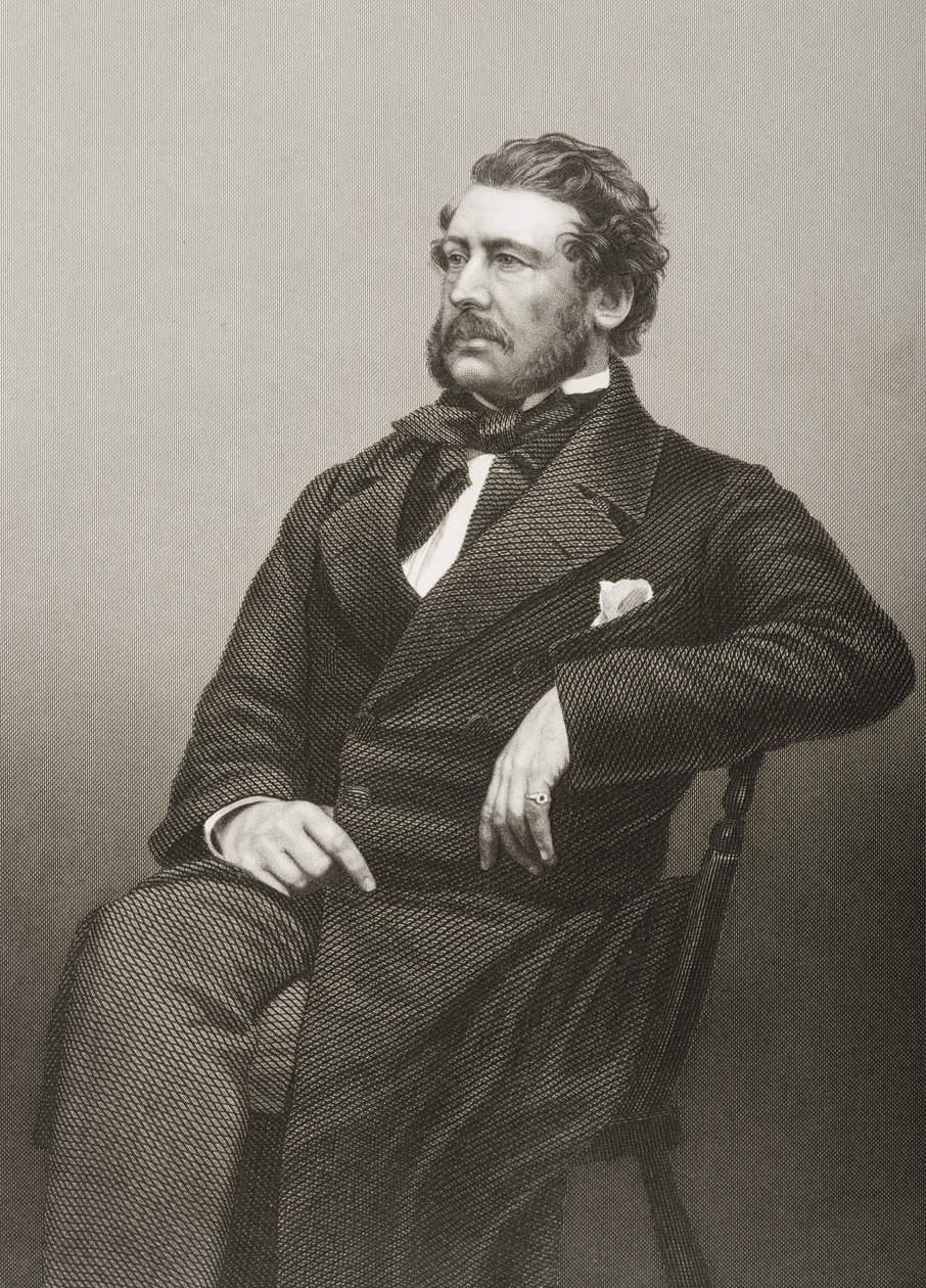 Captain William Harrison, engraved by D.J. Pound from a photograph, from 