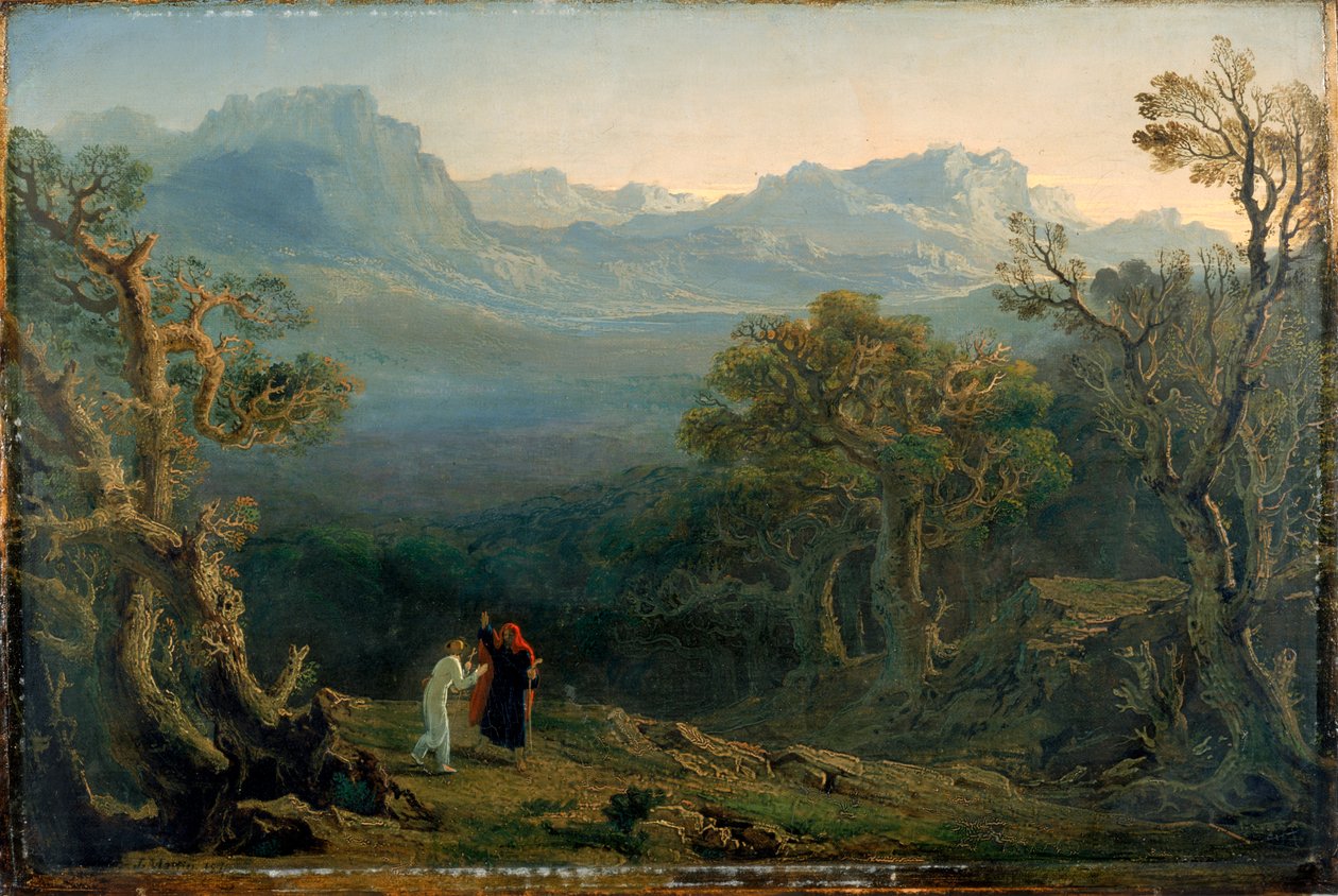 Edwin and Angelina by John Martin: Buy fine art print