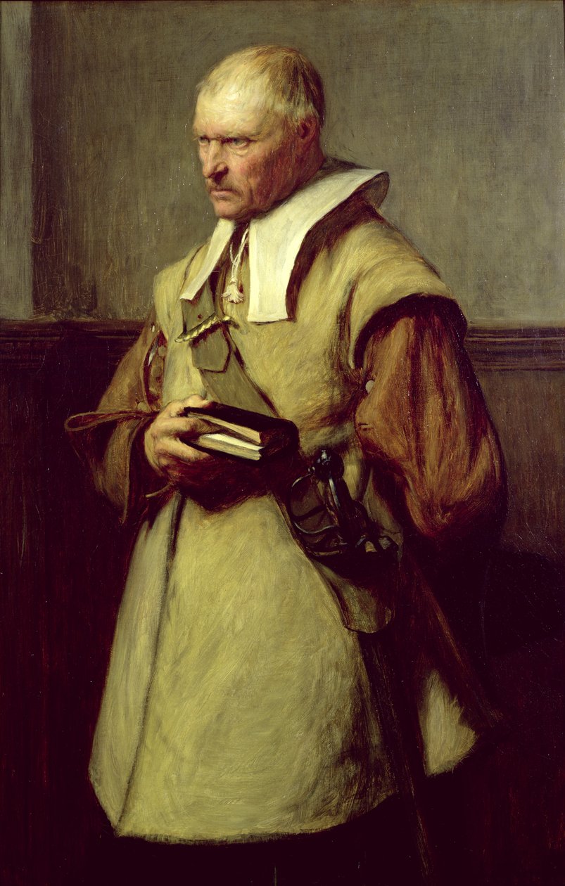 Puritan, Roundhead by John Pettie