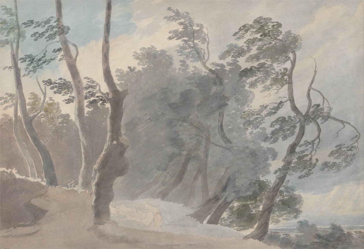 Upper Gallery, Albano by John Robert Cozens