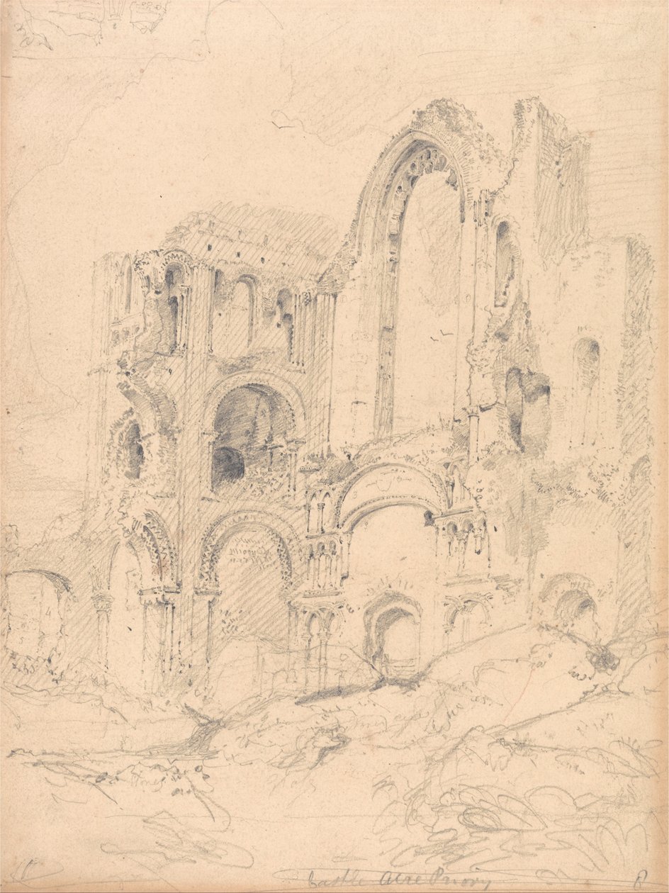 Castle Acre Priory, Norfolk by John Sell Cotman