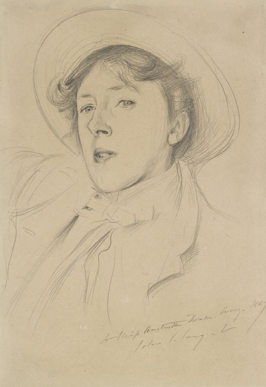Portrait of Vernon Lee, 1889 by John Singer Sargent