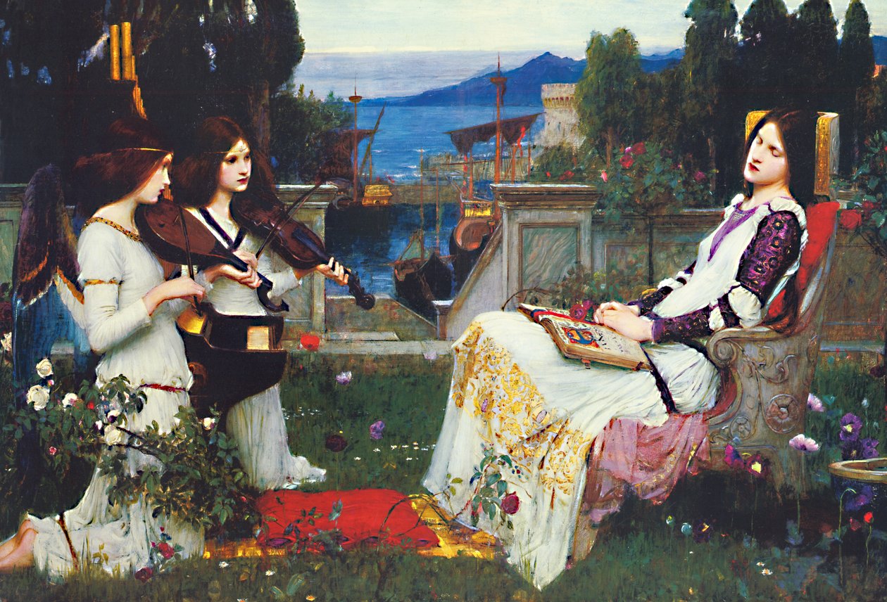 Saint Cecilia by John William Waterhouse