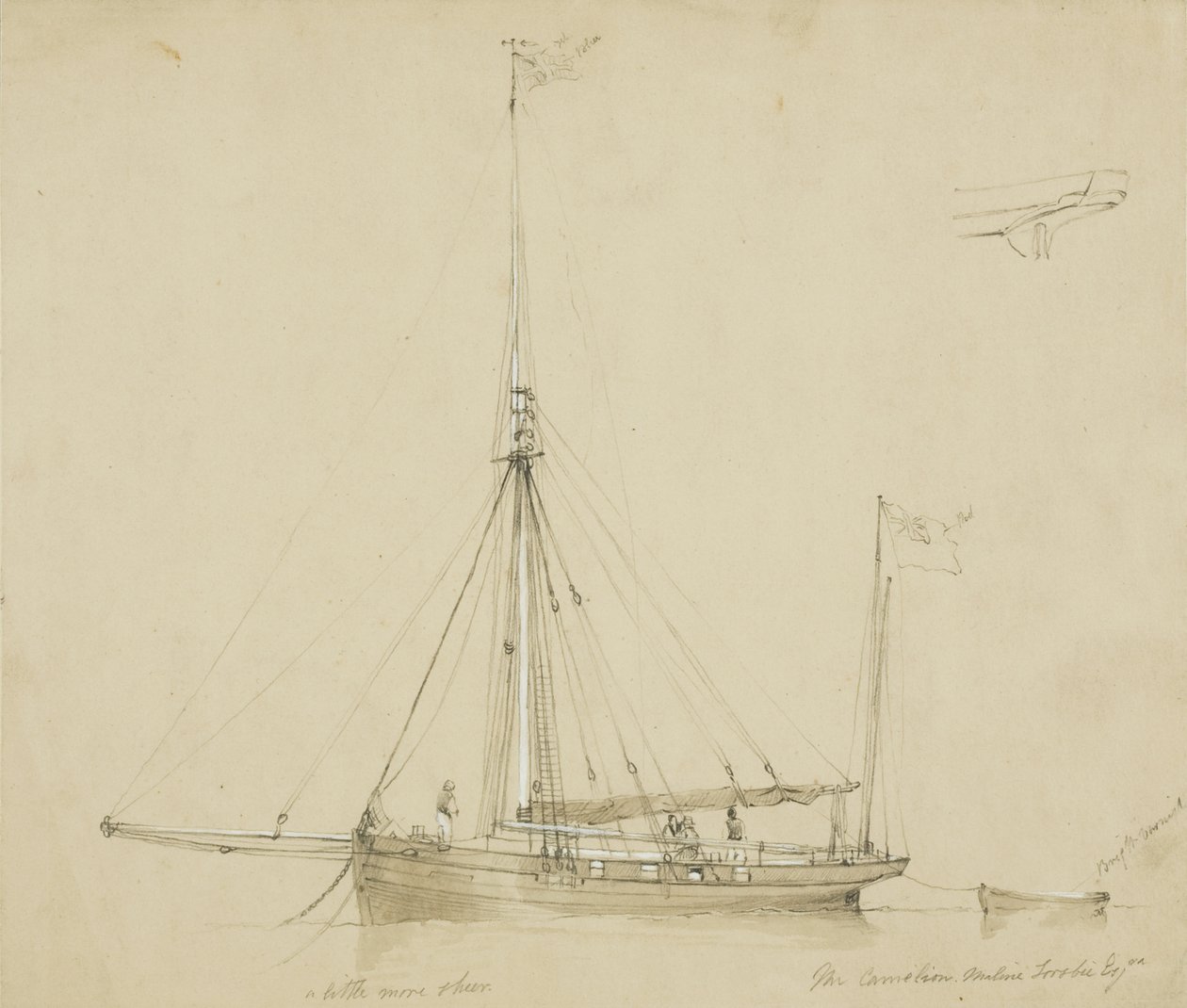The Camelion, Thaline Sosbie Esq. by John Wilson Carmichael