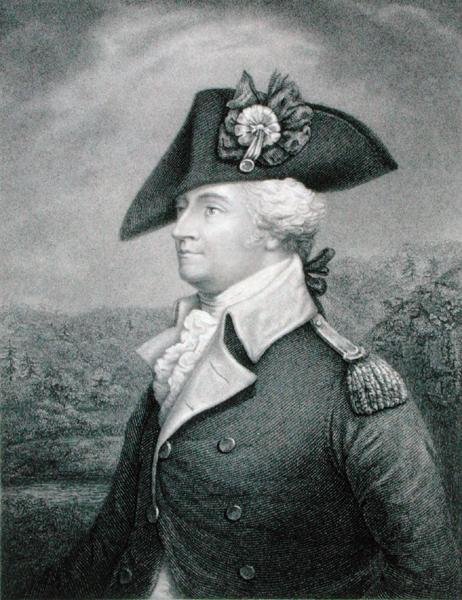 Brigadier General Anthony Wayne (1745-96) engraved by John Francis Eugene Prud