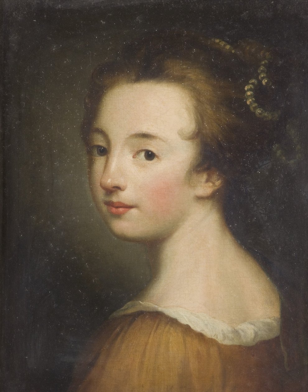Portrait of a Girl by John (attr.to) Opie