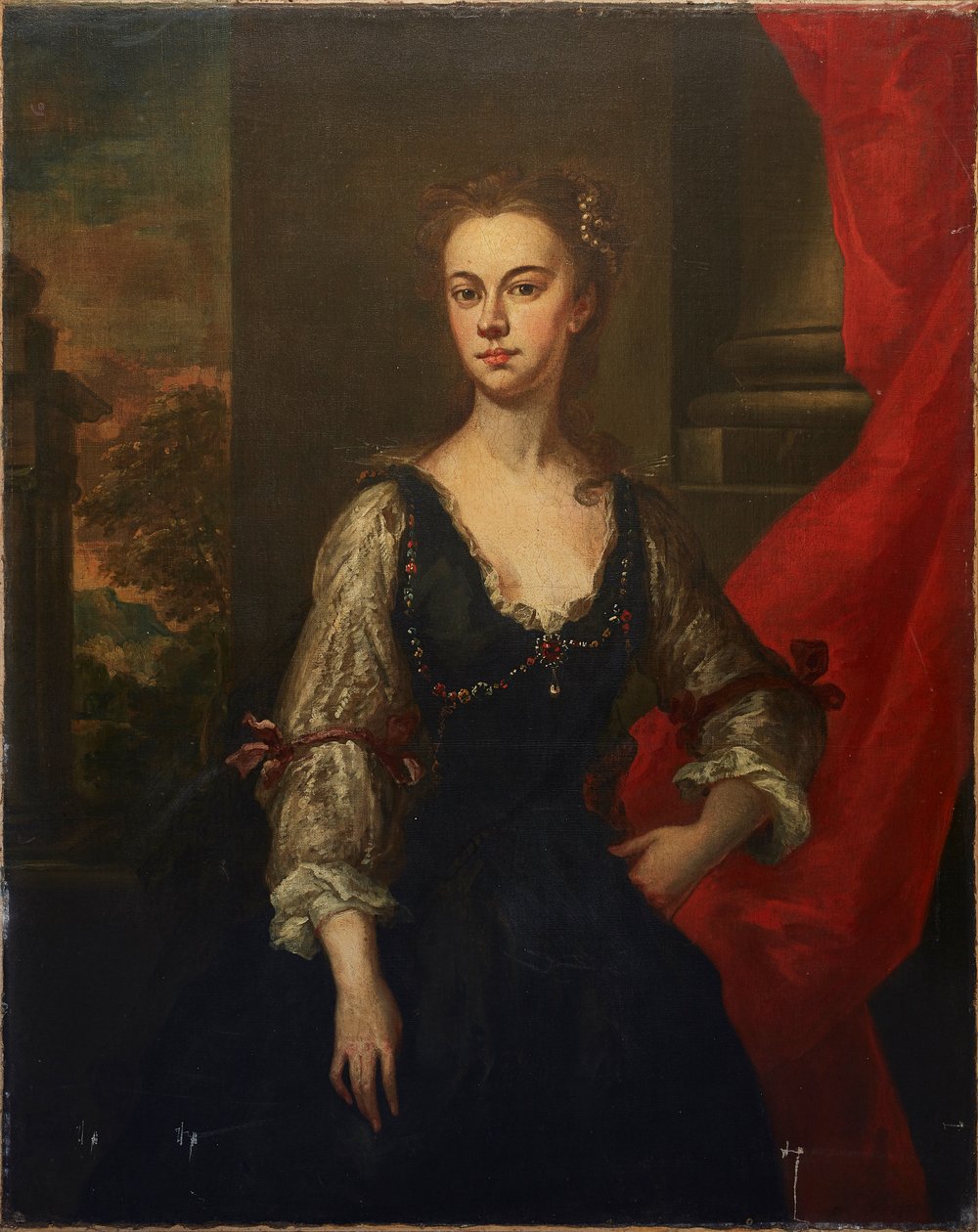 Portrait Said To Be Elizabeth, Countess of Pembroke (1674-1739) by John (studio of) Vanderbank