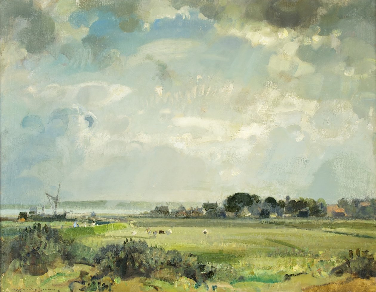 Suffolk River by John Alfred Arnesby Brown
