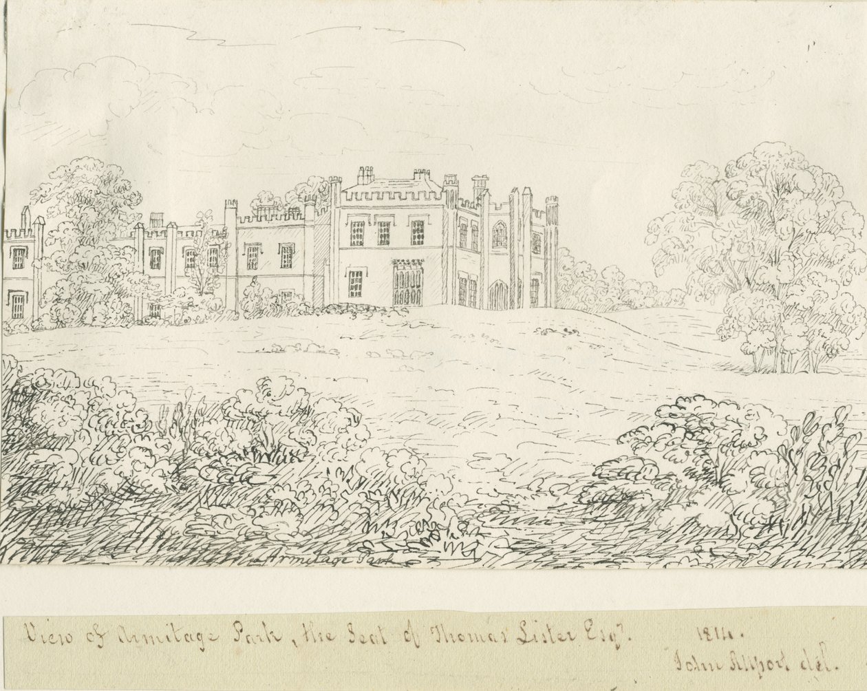 Armitage Park, 1814 by John Allport