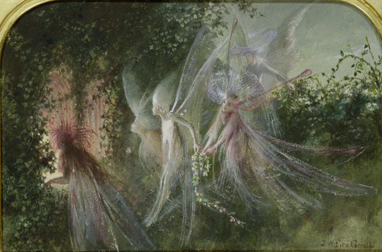 Fairies at a Window, c.1864 by John Anster Fitzgerald