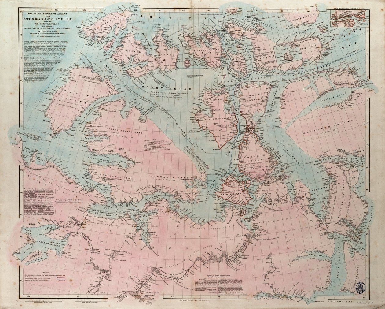 The Arctic Shores of America from Baffin Bay to Cape Bathurst by John Arrowsmith
