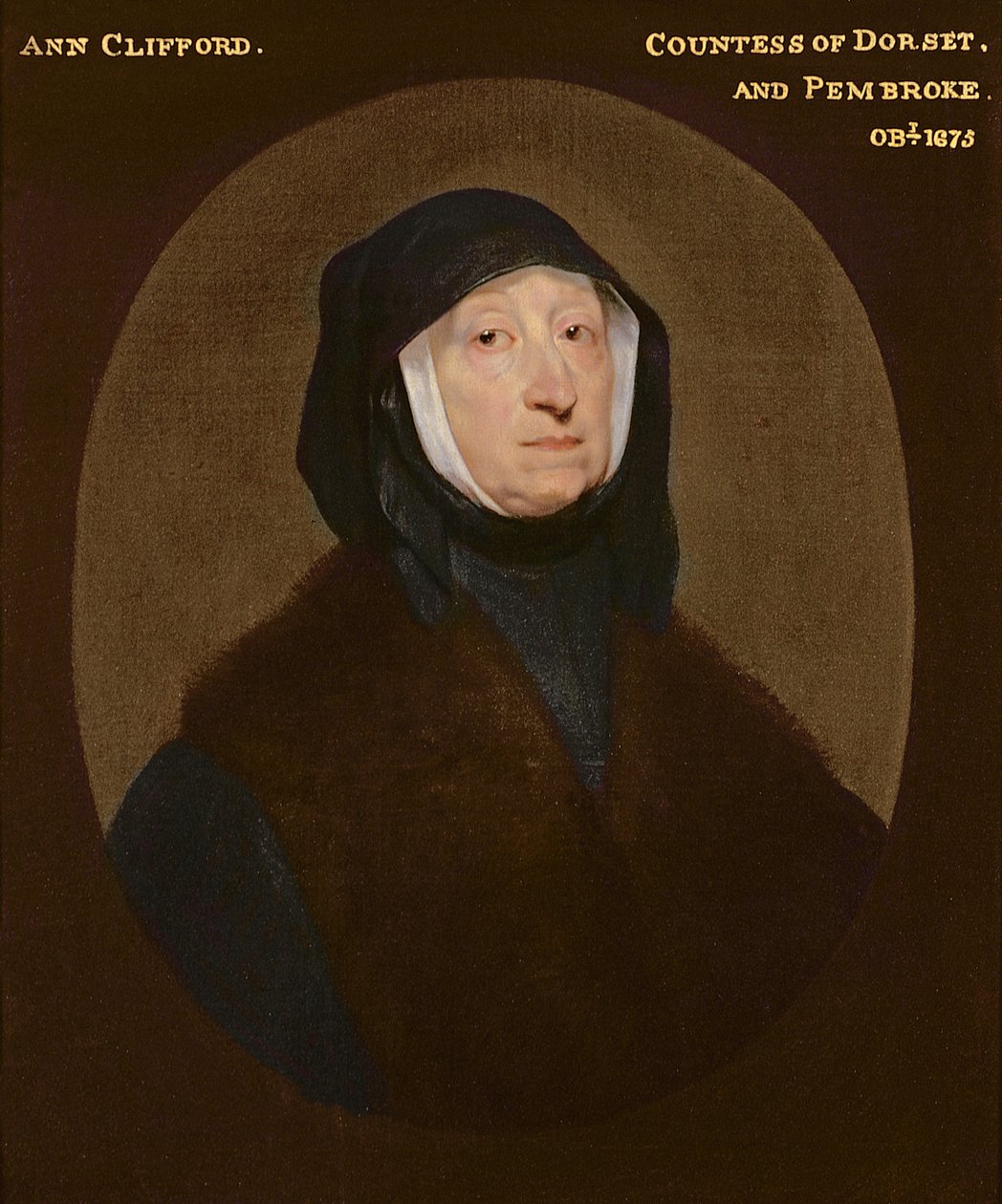 Lady Ann Clifford, Countess of Dorset and Pembroke by John Bracken
