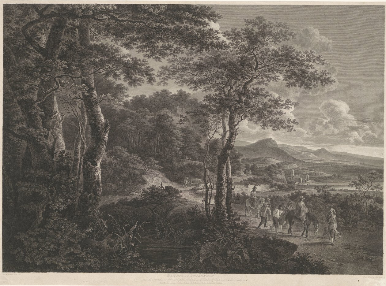 Landscape with Captured Bandits by John Browne