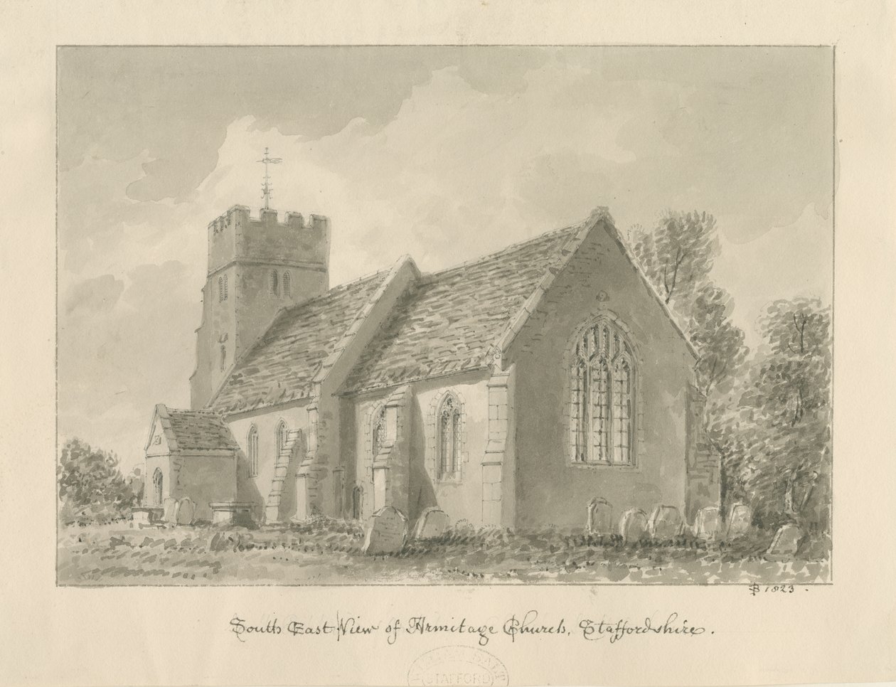 Armitage Church by John Buckler