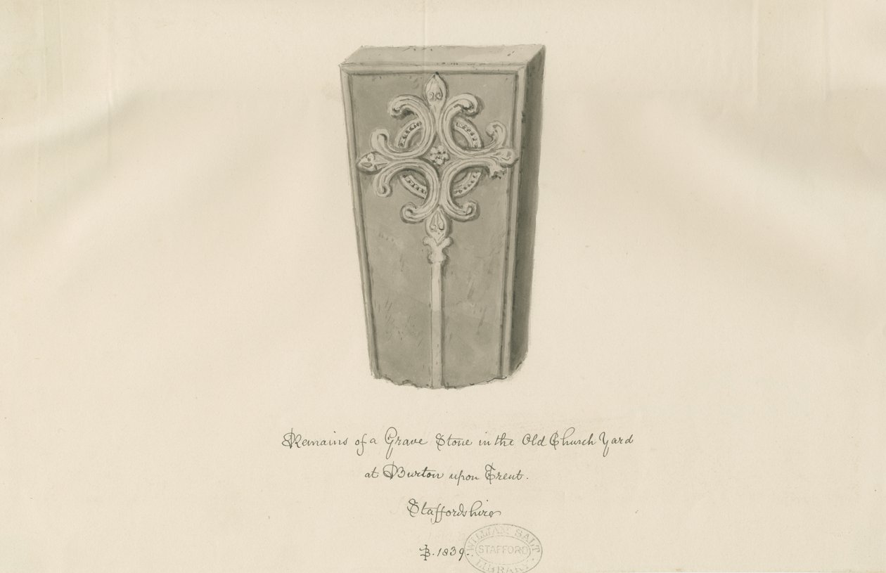 Gravestone in 