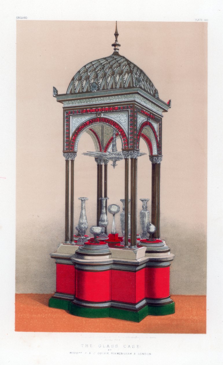 The Glass Case, 19th century by John Burley Waring