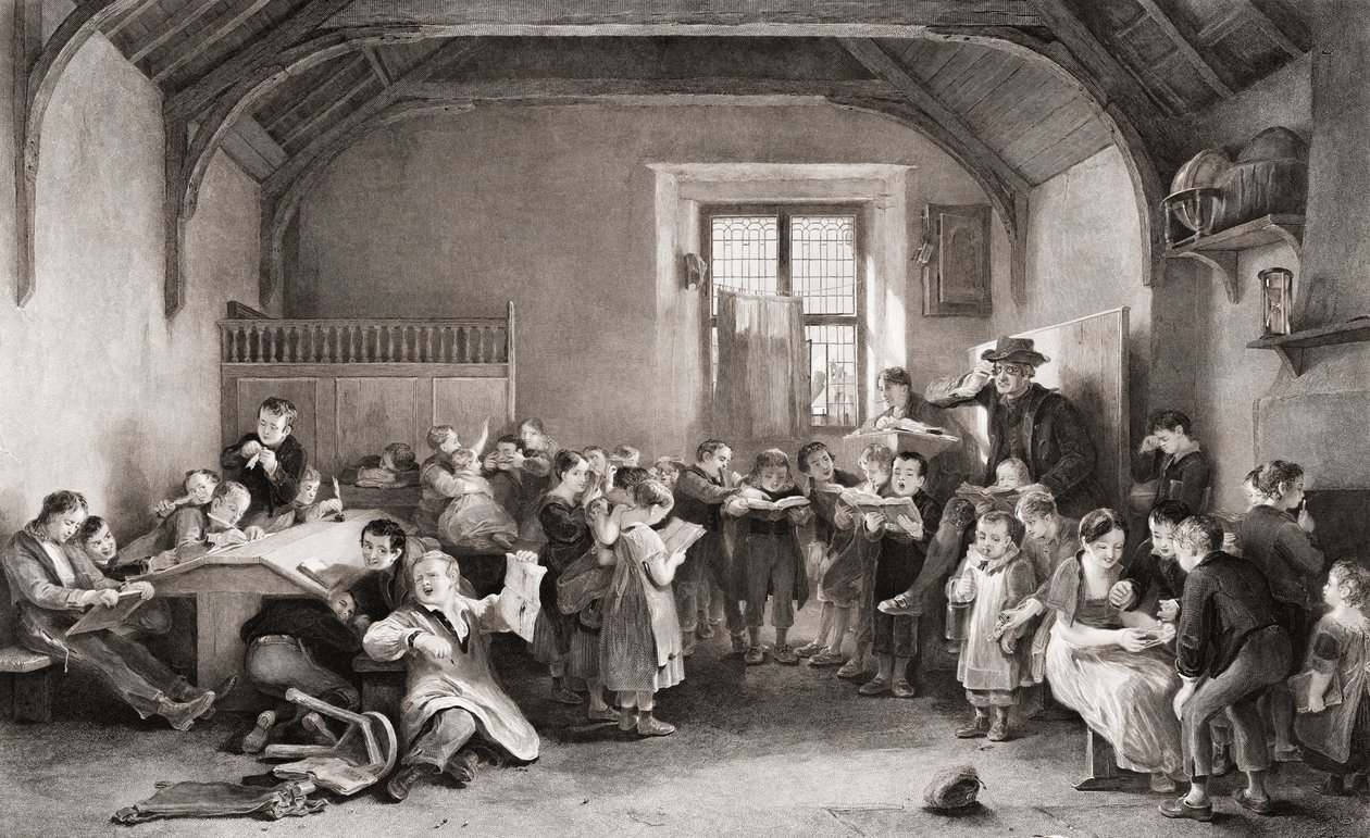 The School by John Burnet