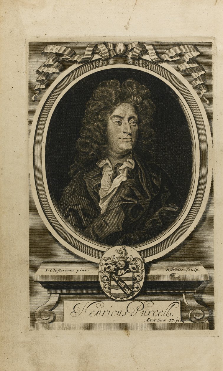 Portrait of the composer Henry Purcell, 1702 by John Closterman