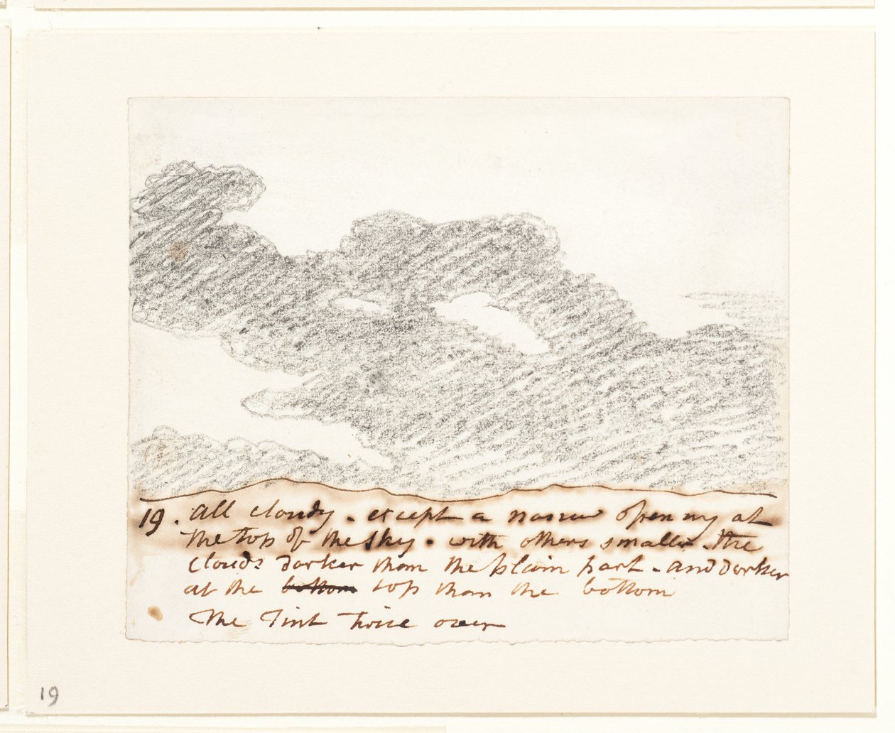 Cloud study (after Alexander Cozens