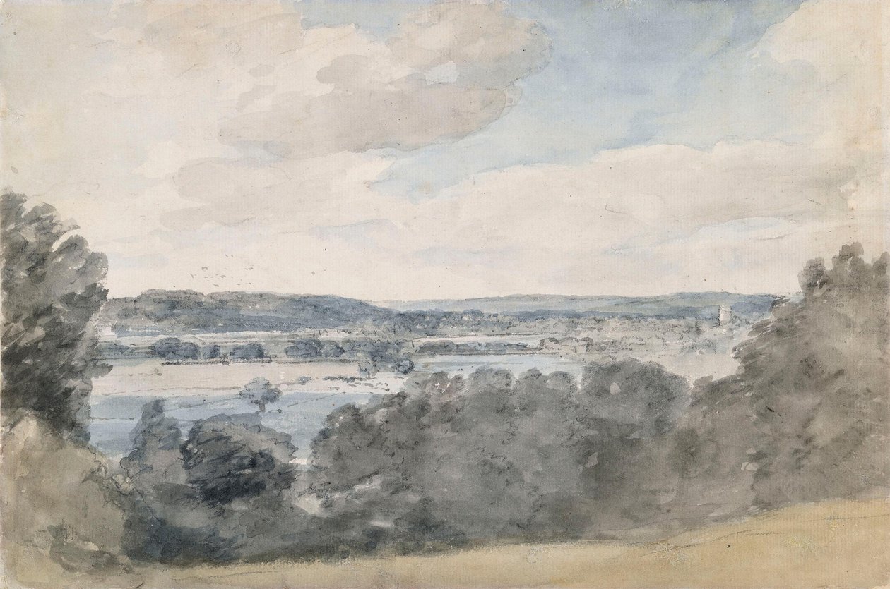 Dedham Vale, Suffolk, from near East Bergholt by John Constable