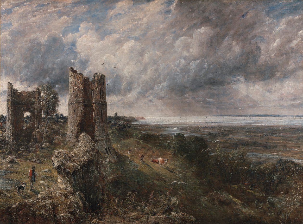 Hadleigh Castle, The Mouth of the Thames--Morning after a Stormy Night by John Constable