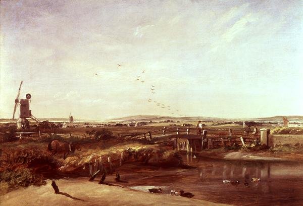 Mistley, Valley of the Stour by John Constable