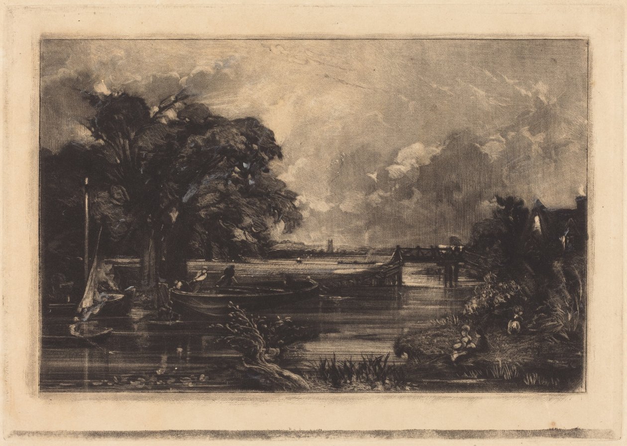 River Stour, Suffolk by John Constable