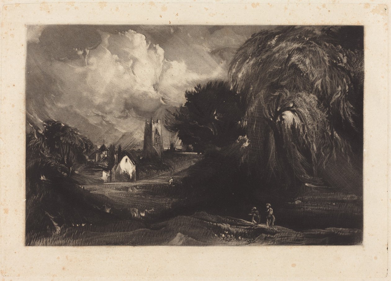 Stoke-by-Neyland by John Constable