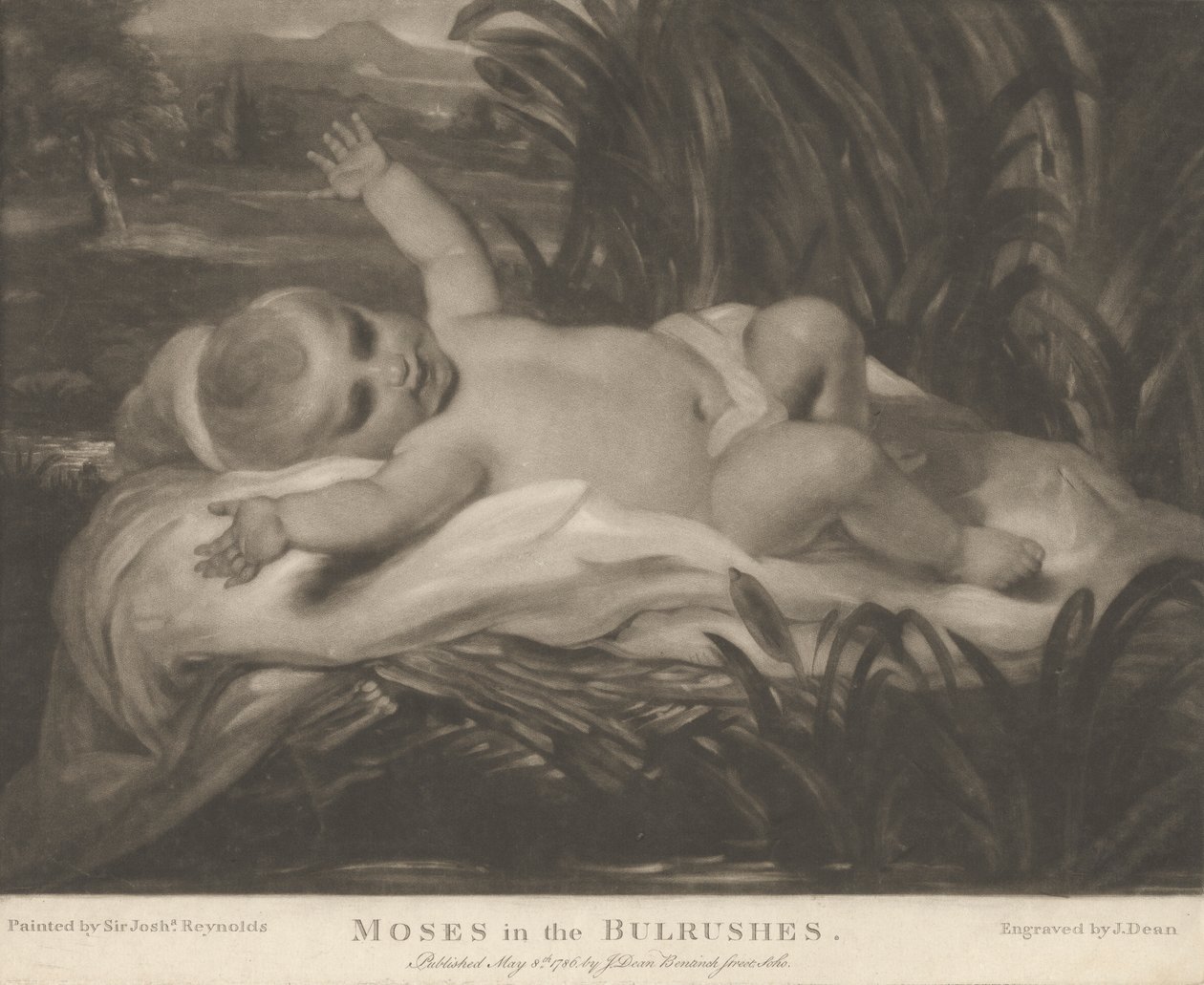 Moses in the Bulrushes by John Dean