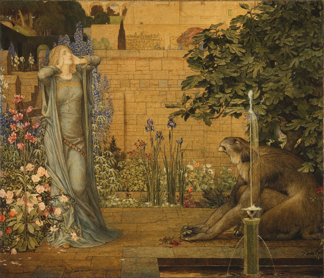 Beauty and the Beast by John Dickson & Southhall Joseph Edward (1861-1944) Batten