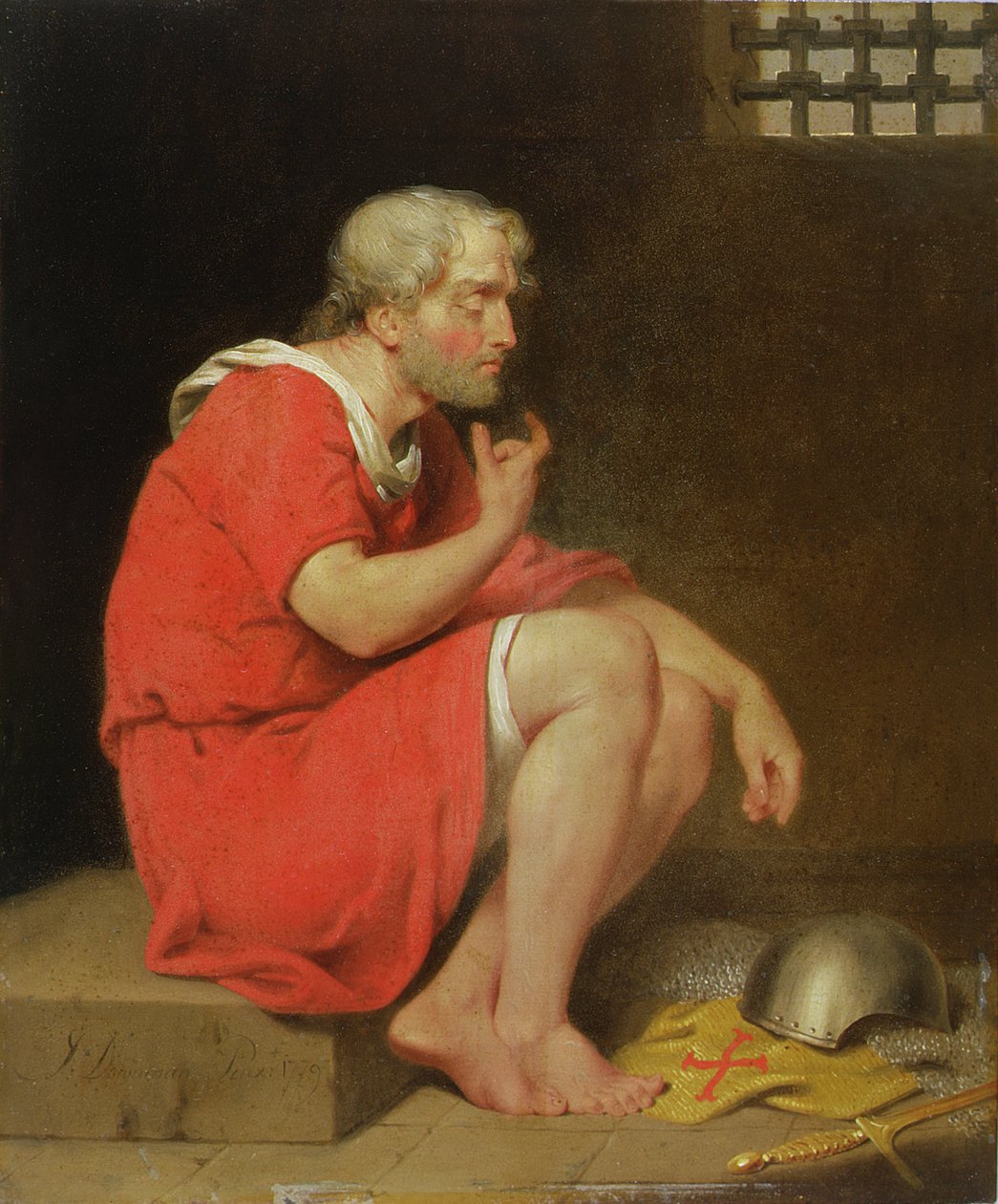 Robert (c.1054-1134) Duke of Normandy in Prison by John Downman