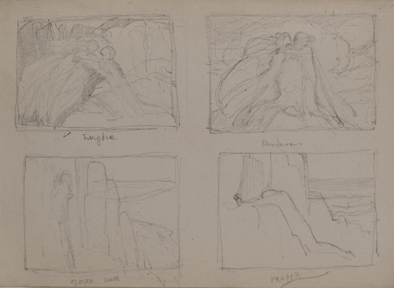Eurydice, Rendezvous, Closed Door, Prayer by John Duncan