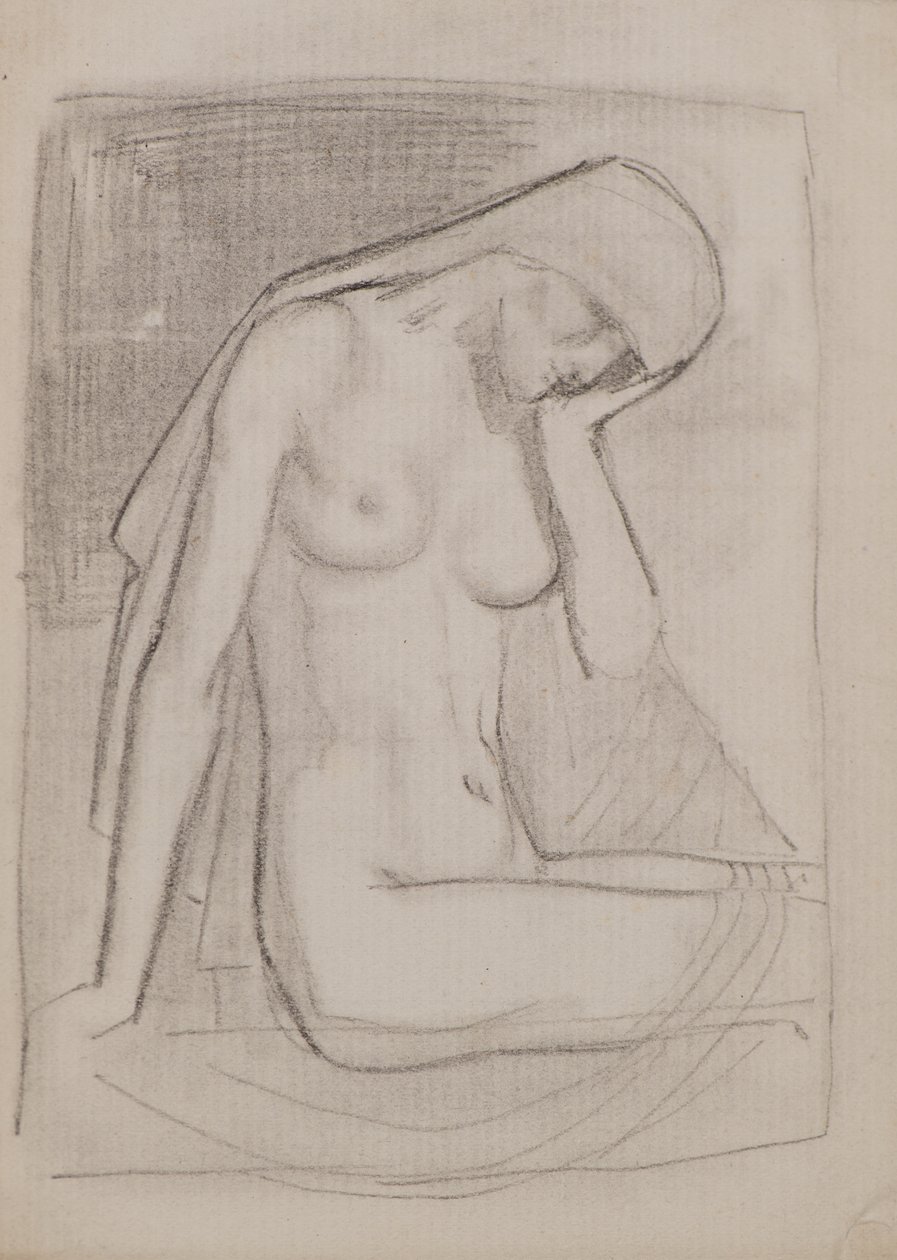 Untitled [Female nude] by John Duncan
