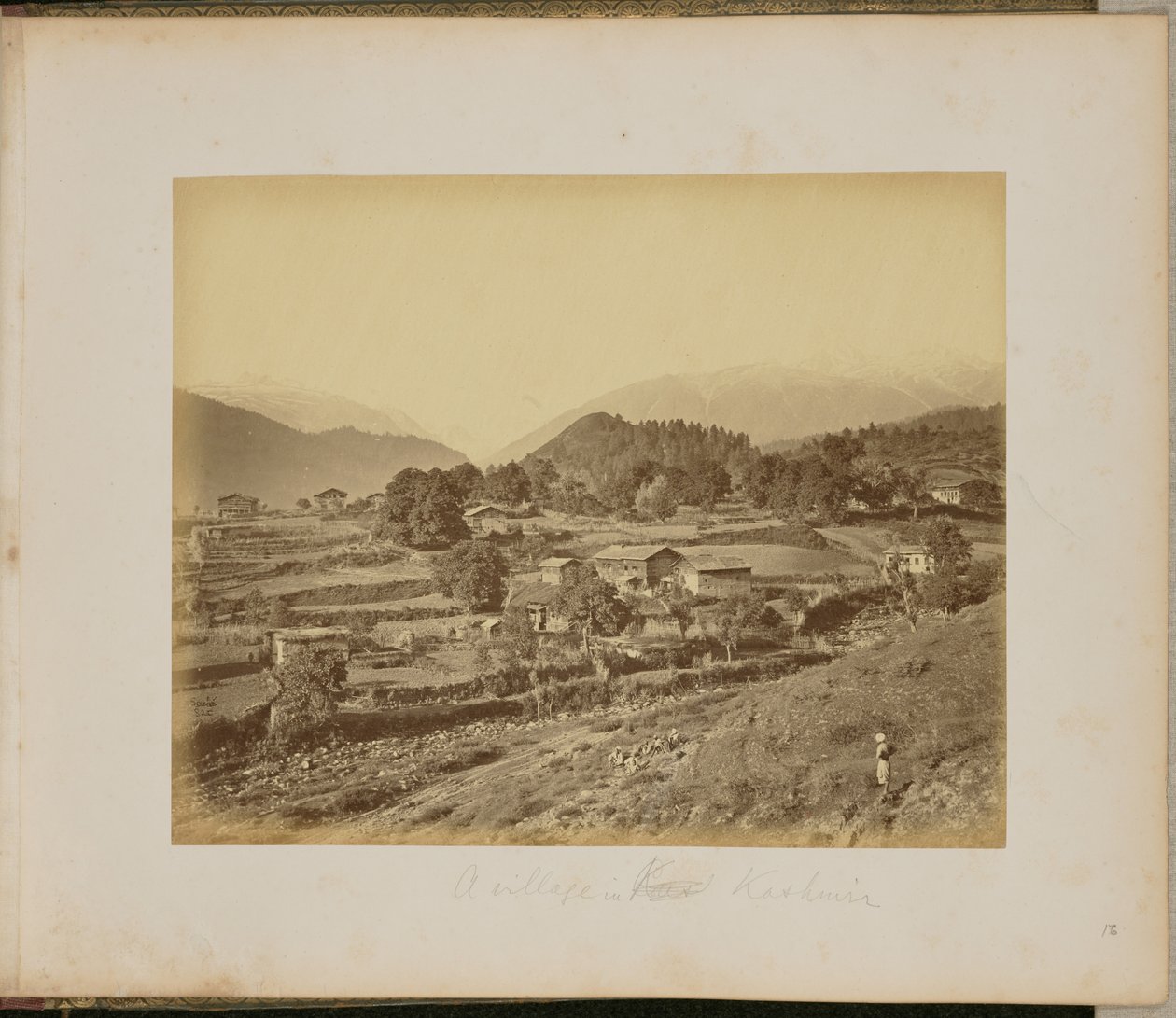 A Village in Kashmir by John Edward Saché